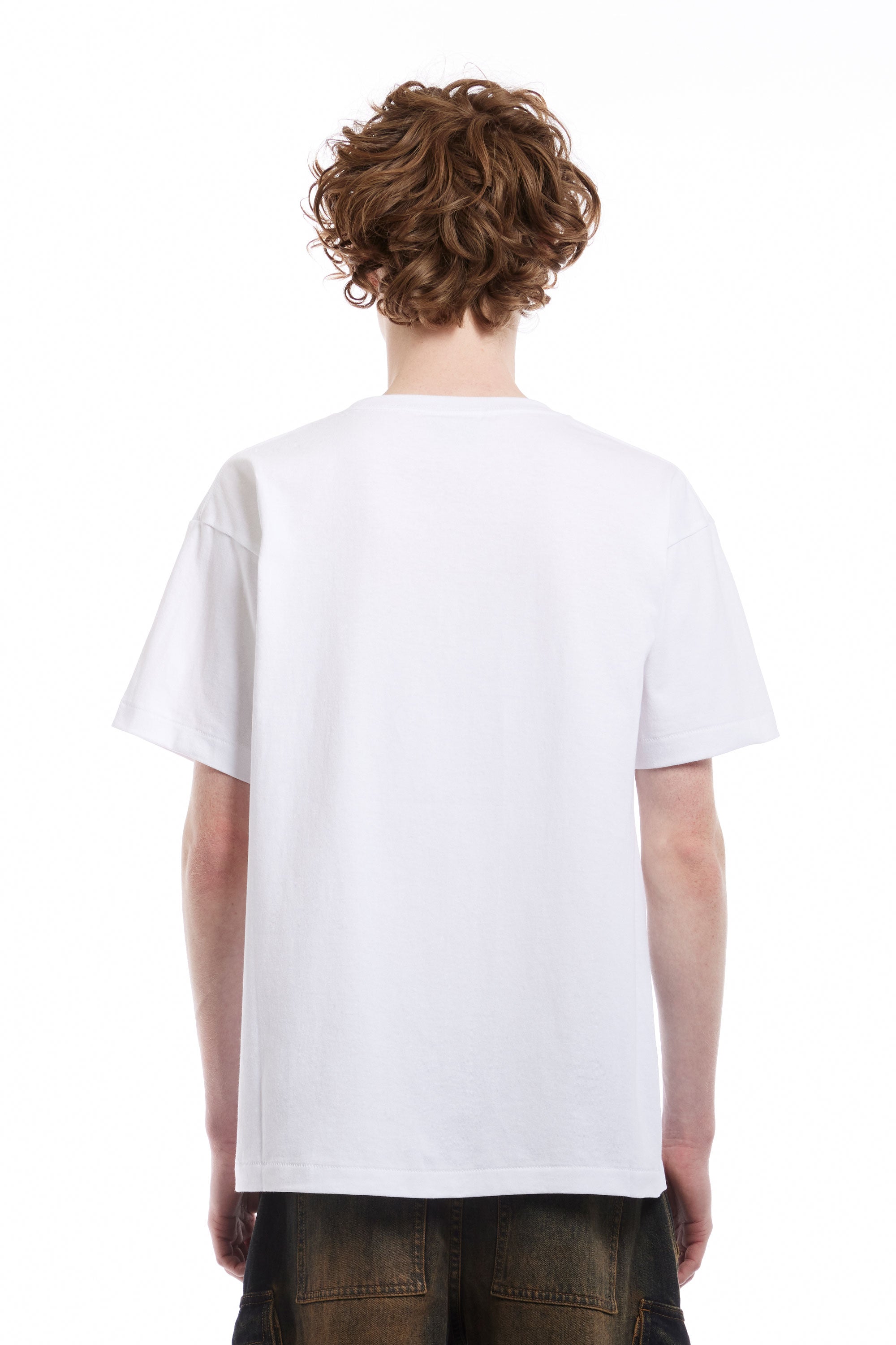 The SPIRITUAL TEE WHITE  available online with global shipping, and in PAM Stores Melbourne and Sydney.