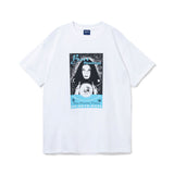 The SPIRITUAL TEE WHITE  available online with global shipping, and in PAM Stores Melbourne and Sydney.