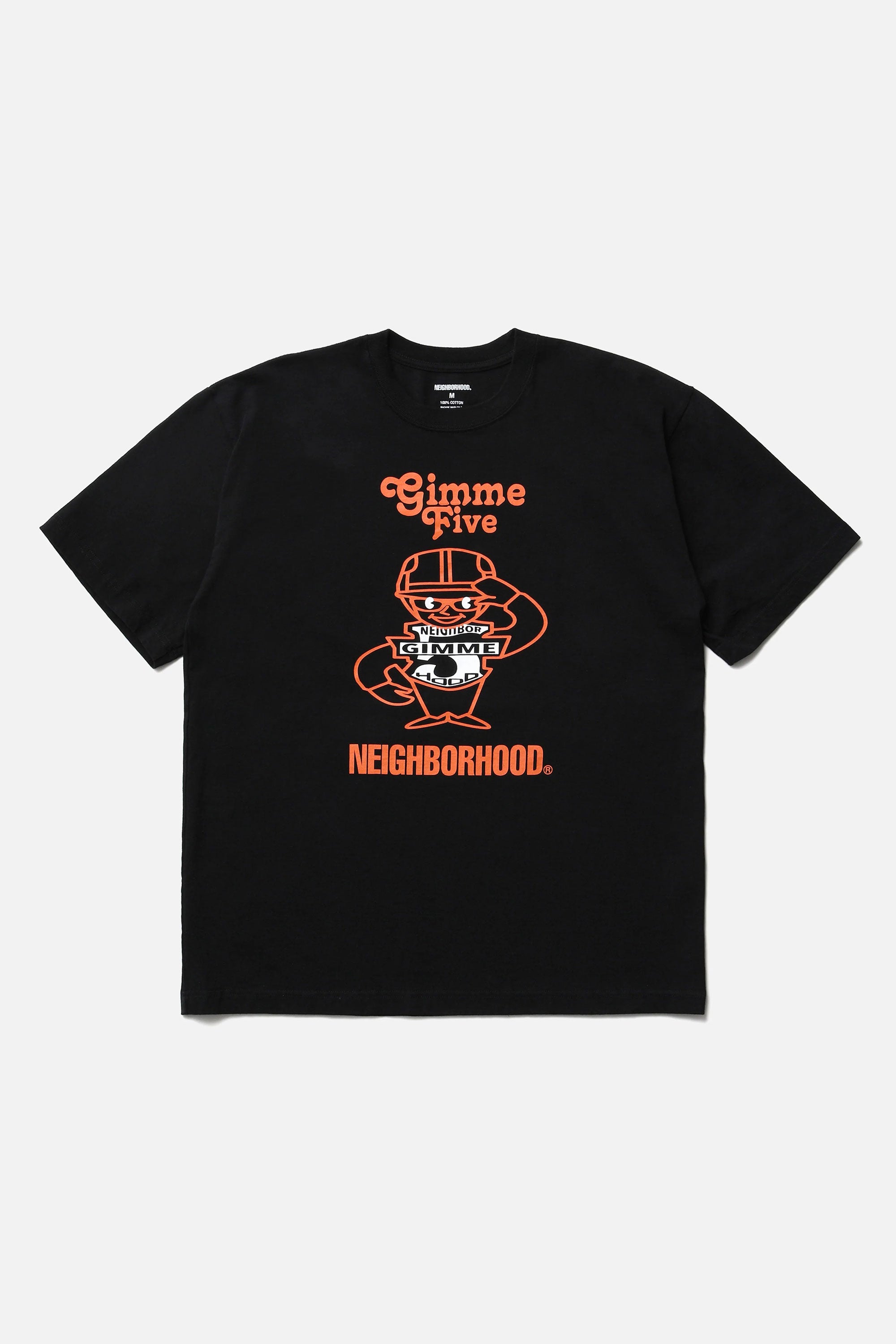 The NH X GIMME FIVE . TEE SS-1 BLACK available online with global shipping, and in PAM Stores Melbourne and Sydney.