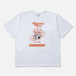 The NH X GIMME FIVE . TEE SS-1 WHITE available online with global shipping, and in PAM Stores Melbourne and Sydney.