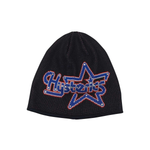The STAR LOGO STUDDED BEANIE BLACK available online with global shipping, and in PAM Stores Melbourne and Sydney.