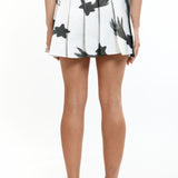 The Shooting Star Flip Pleat Mini Skirt available online with global shipping, and in PAM Stores Melbourne and Sydney.