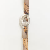 LENTICULAR TIGER BELT WITH STRAWBERRY GRAB BUCKLE