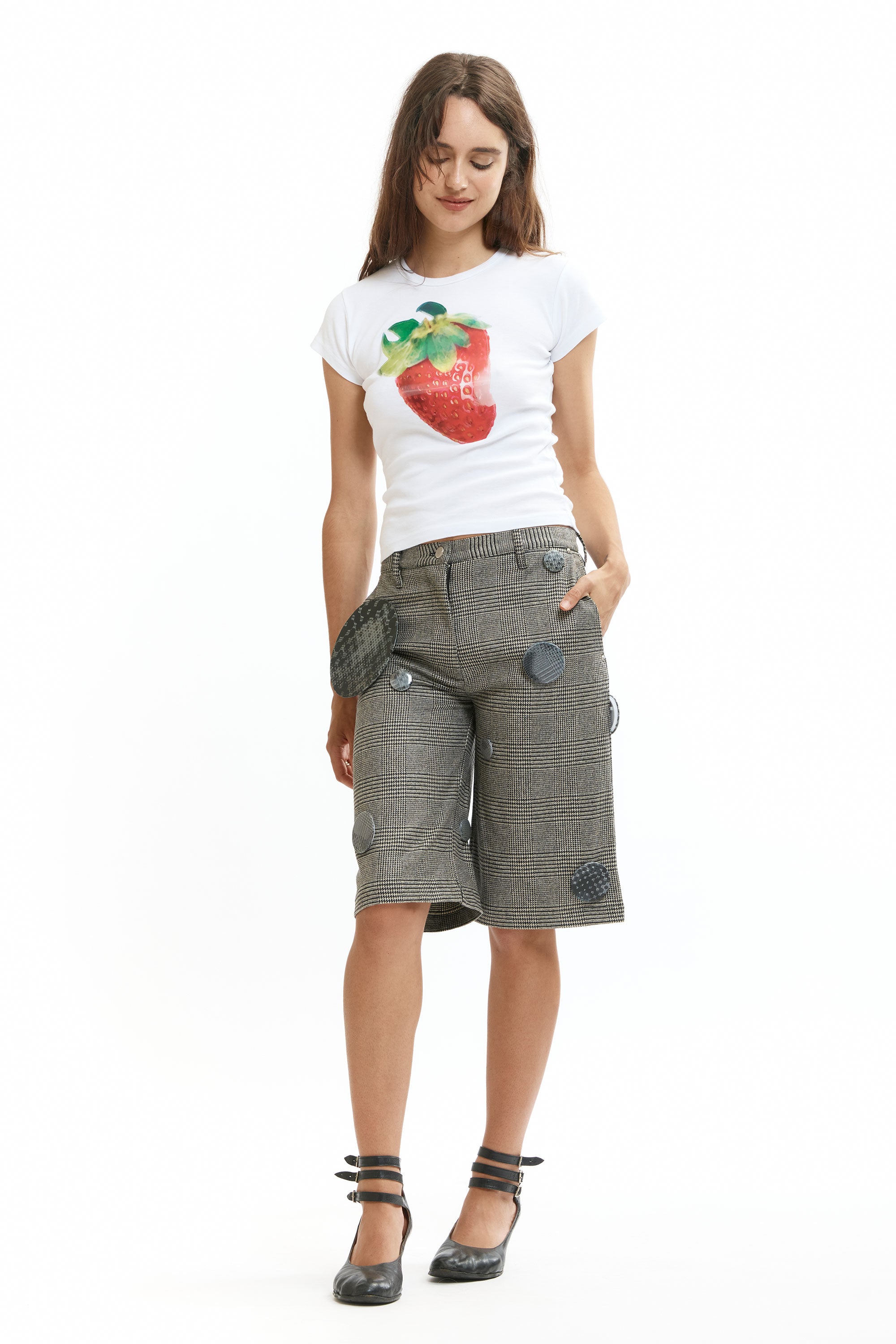 The Strawberry Baby Tee available online with global shipping, and in PAM Stores Melbourne and Sydney.