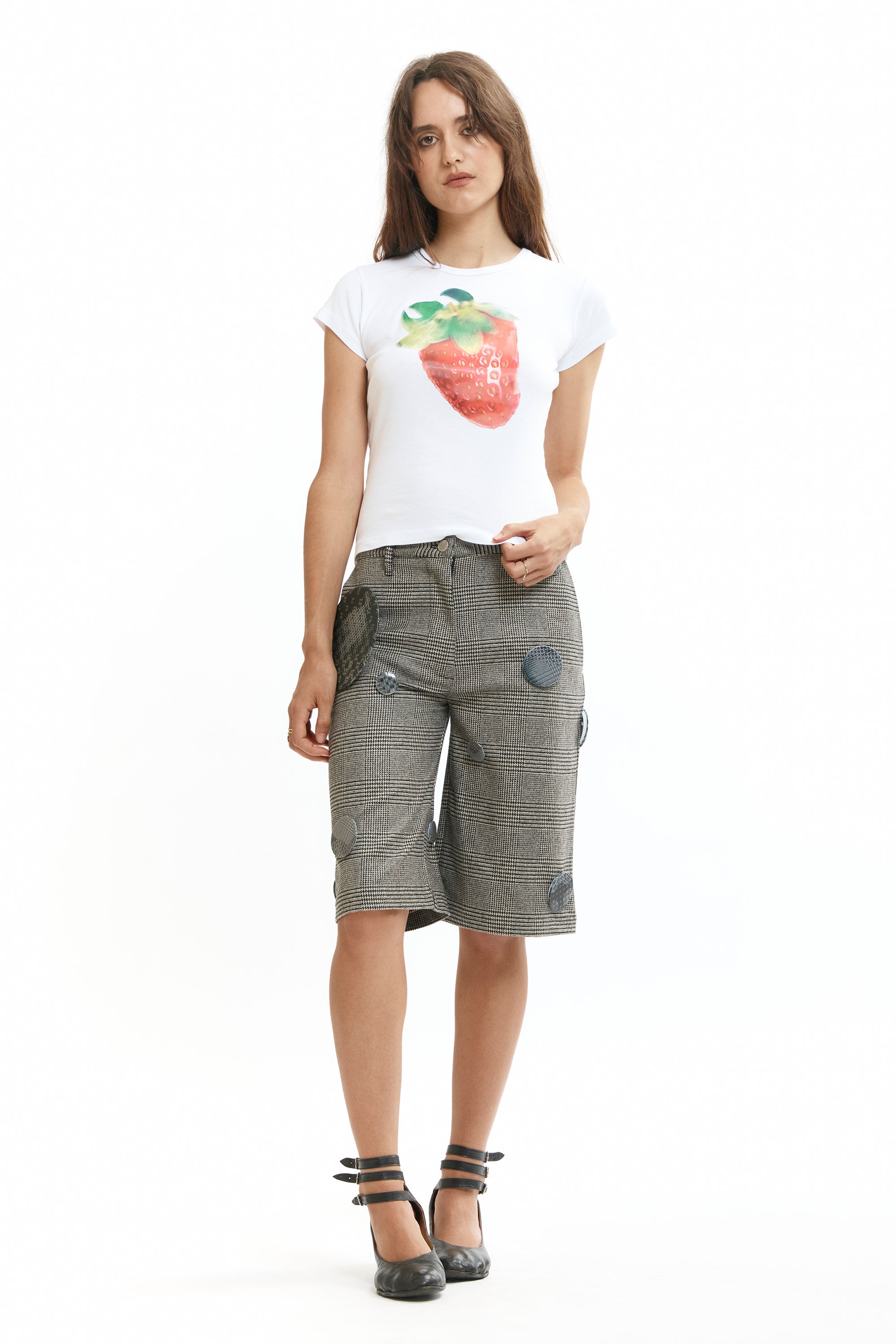 The Strawberry Baby Tee available online with global shipping, and in PAM Stores Melbourne and Sydney.