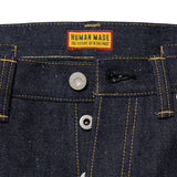 The STRAIGHT DENIM PANTS PAST INDIGO available online with global shipping, and in PAM Stores Melbourne and Sydney.