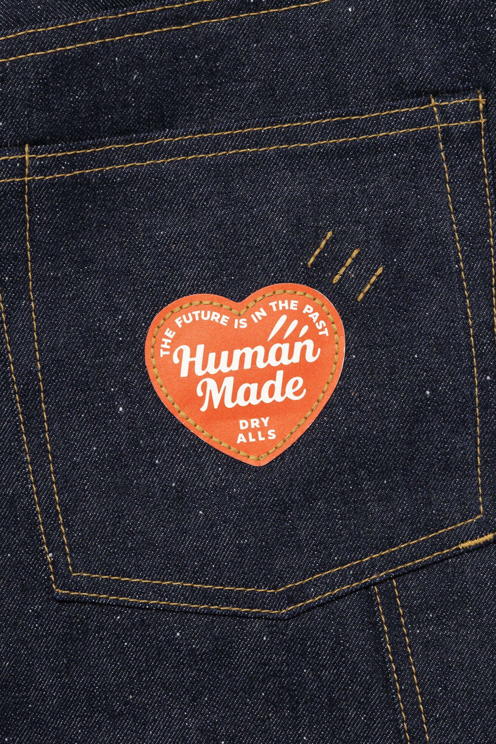The STRAIGHT DENIM PANTS PAST INDIGO available online with global shipping, and in PAM Stores Melbourne and Sydney.