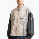 The STRIPE CUT SHORT SHIRT JACKET available online with global shipping, and in PAM Stores Melbourne and Sydney.