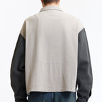 The STRIPE CUT SHORT SHIRT JACKET available online with global shipping, and in PAM Stores Melbourne and Sydney.