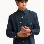 The FLOATING HEART SHIRT BLACK available online with global shipping, and in PAM Stores Melbourne and Sydney.
