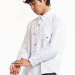 The FLOATING HEART SHIRT SAX available online with global shipping, and in PAM Stores Melbourne and Sydney.