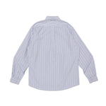 The STRIPE OX B.D SHIRT BLUE available online with global shipping, and in PAM Stores Melbourne and Sydney.