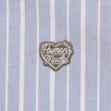 The STRIPE OX B.D SHIRT BLUE available online with global shipping, and in PAM Stores Melbourne and Sydney.