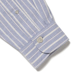 The STRIPE OX B.D SHIRT BLUE available online with global shipping, and in PAM Stores Melbourne and Sydney.