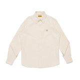 The STRIPE OX B.D SHIRT YELLOW available online with global shipping, and in PAM Stores Melbourne and Sydney.