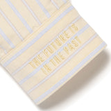 The STRIPE OX B.D SHIRT YELLOW available online with global shipping, and in PAM Stores Melbourne and Sydney.