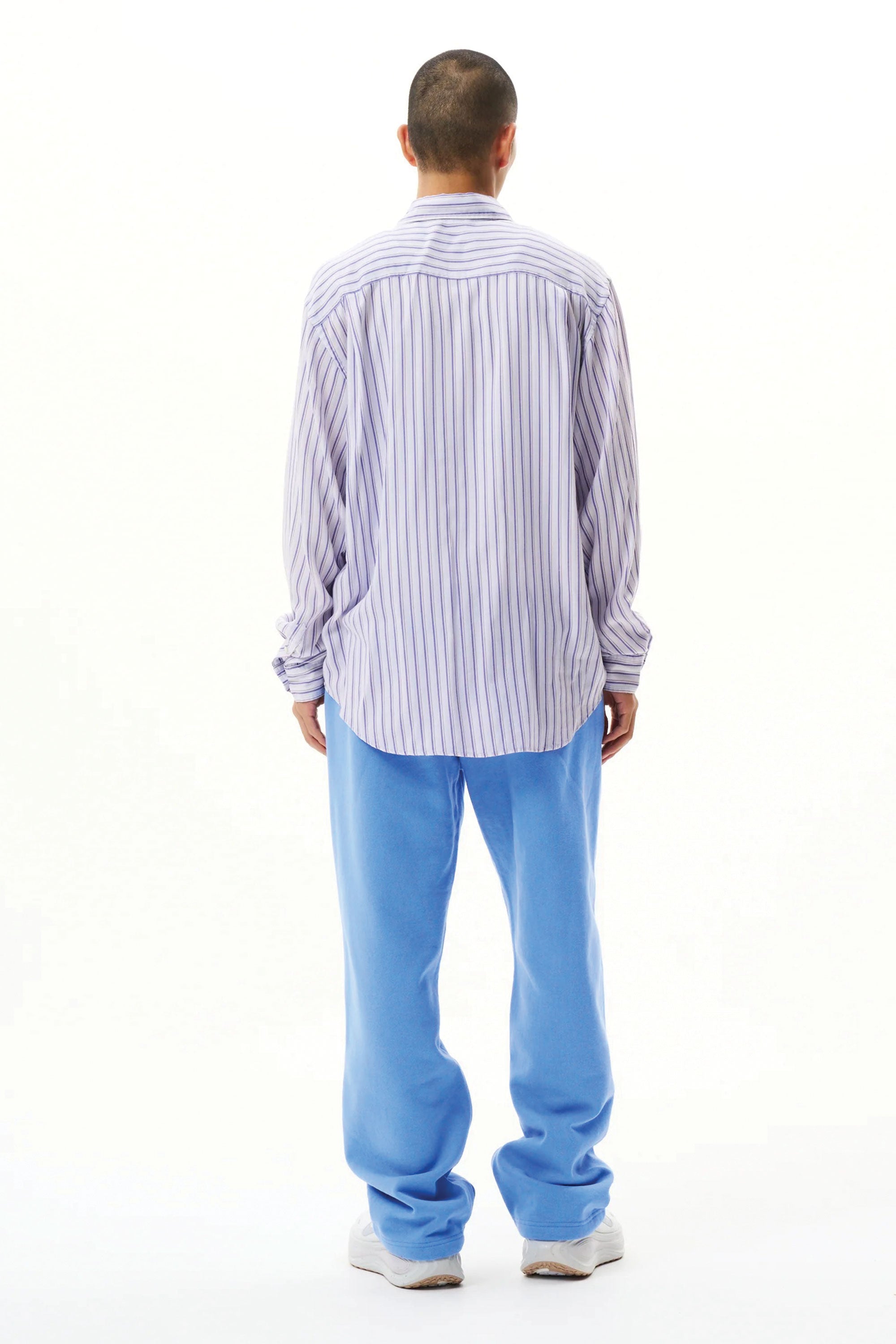 Printed Striped Shirt Blue – P.A.M. (Perks And Mini)