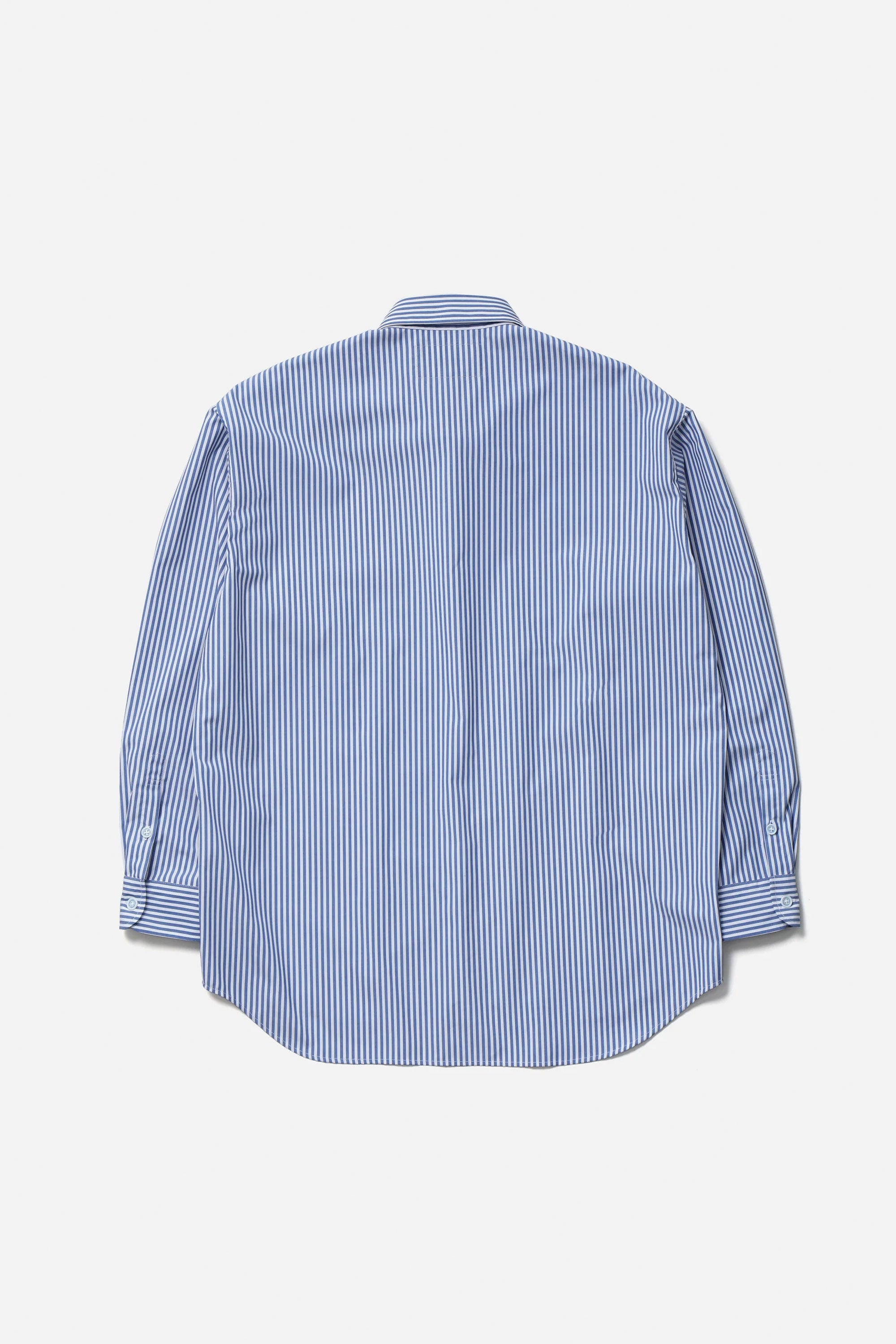 The SS26 NH STRIPE SHIRT LS BLUE available online with global shipping, and in PAM Stores Melbourne and Sydney.