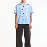 The FLOATING HEART SS SHIRT BLUE available online with global shipping, and in PAM Stores Melbourne and Sydney.