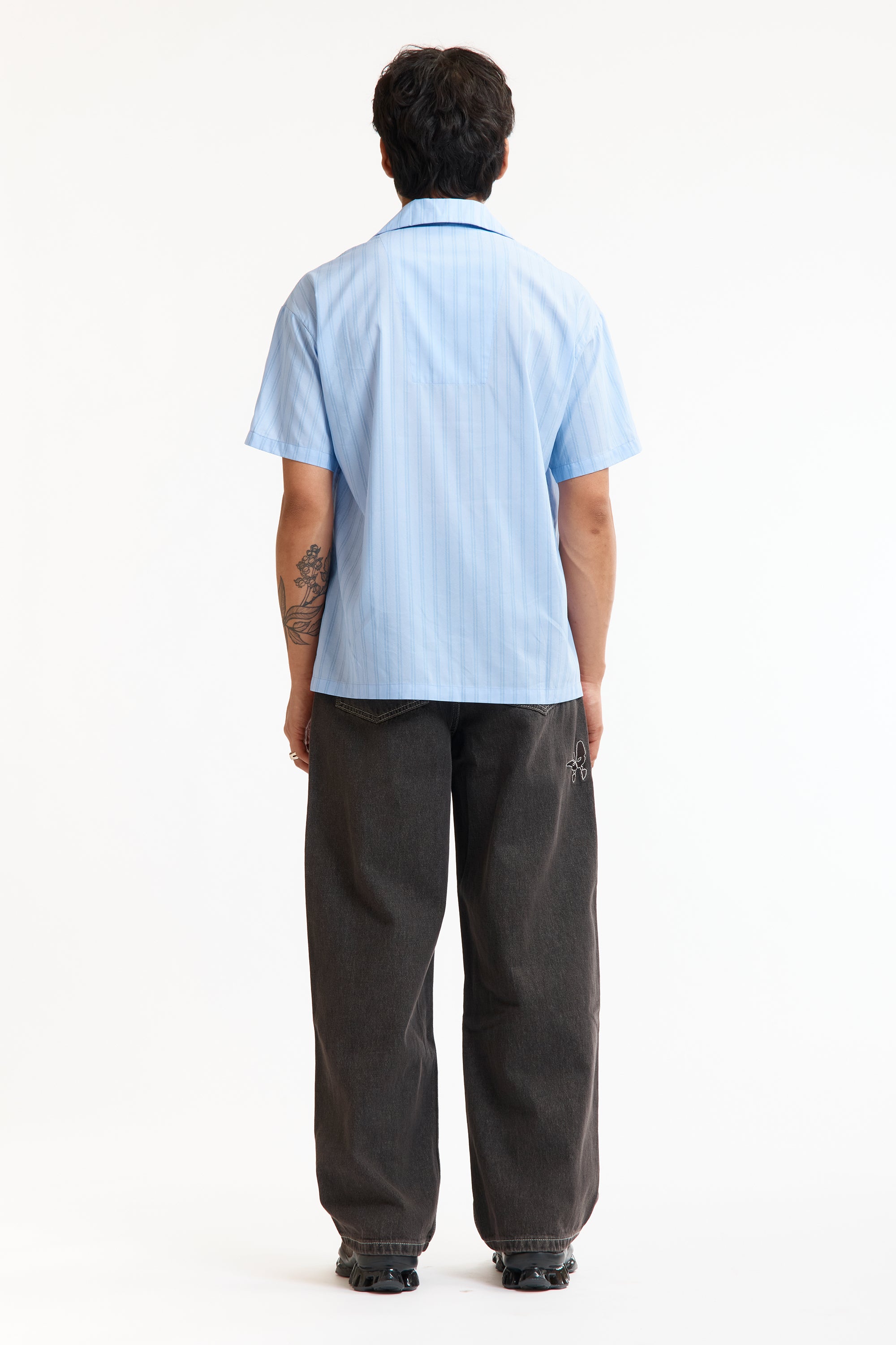 The FLOATING HEART SS SHIRT BLUE available online with global shipping, and in PAM Stores Melbourne and Sydney.