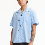 The FLOATING HEART SS SHIRT BLUE available online with global shipping, and in PAM Stores Melbourne and Sydney.