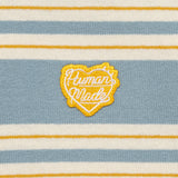 The STRIPED T-SHIRT BLUE available online with global shipping, and in PAM Stores Melbourne and Sydney.