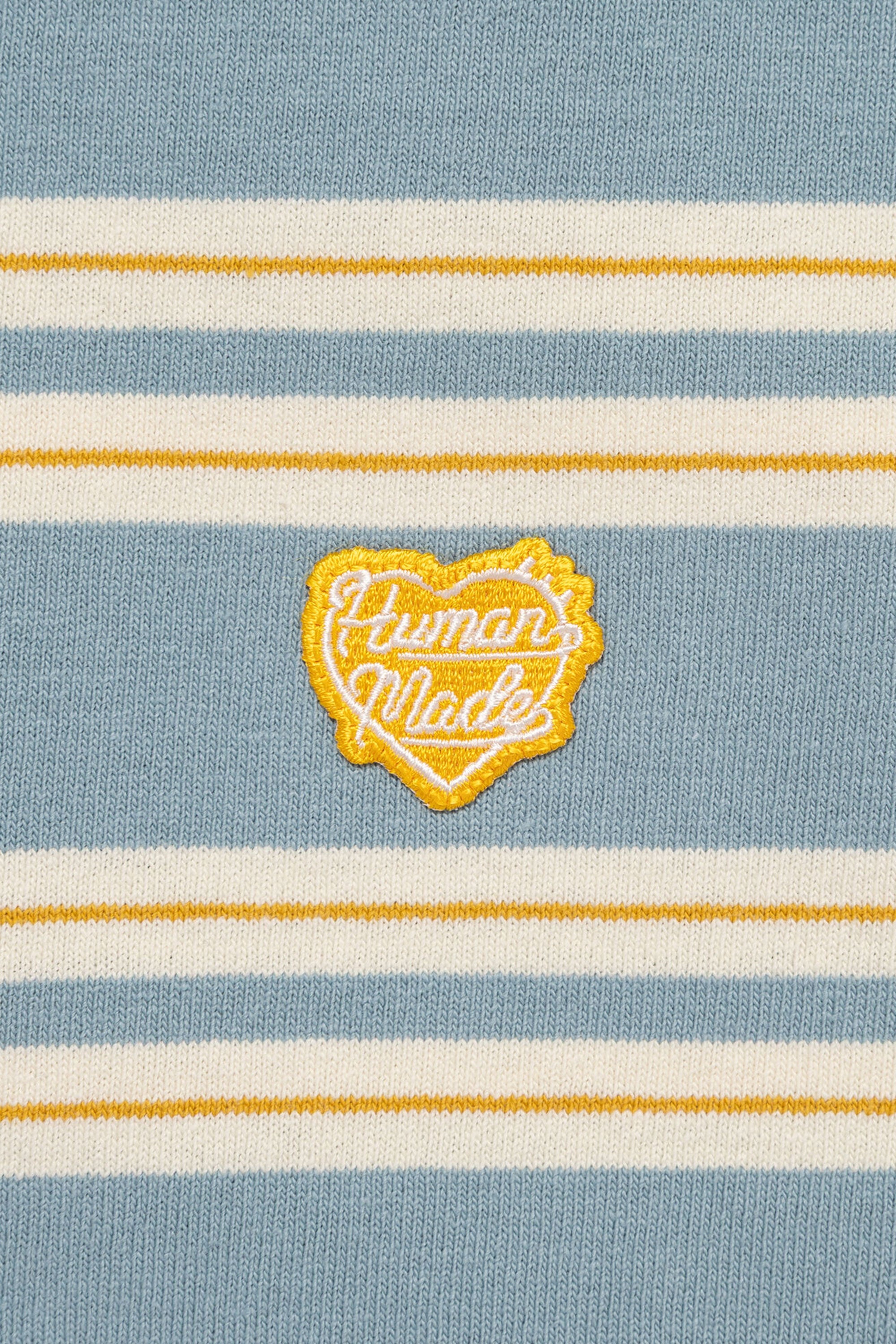 The STRIPED T-SHIRT BLUE available online with global shipping, and in PAM Stores Melbourne and Sydney.