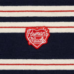 The STRIPED T-SHIRT NAVY available online with global shipping, and in PAM Stores Melbourne and Sydney.