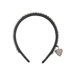 The SPIKE STUDDED HEADBAND BLACK available online with global shipping, and in PAM Stores Melbourne and Sydney.