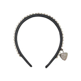 The SPIKE STUDDED HEADBAND BLACK available online with global shipping, and in PAM Stores Melbourne and Sydney.