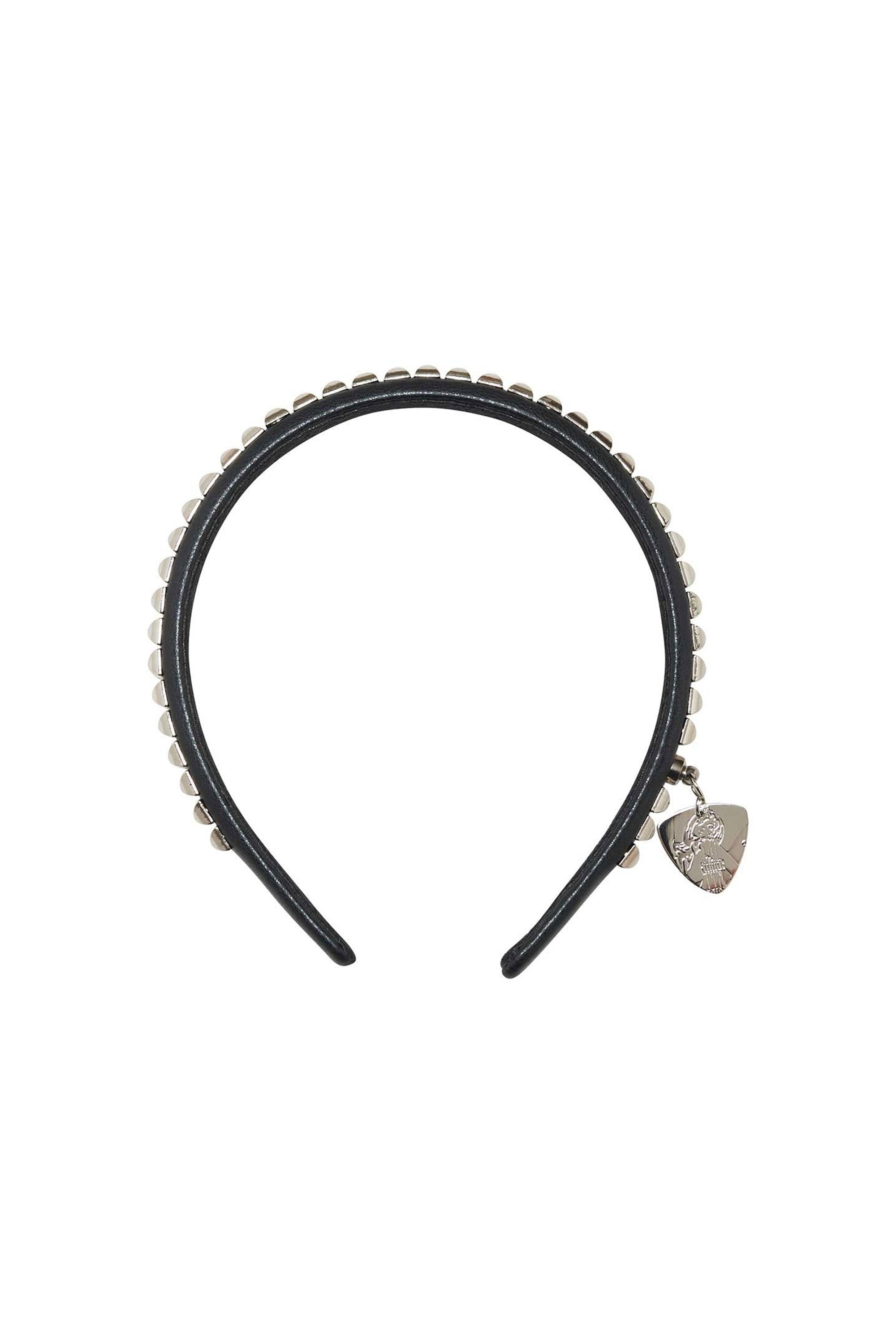 The SPIKE STUDDED HEADBAND BLACK available online with global shipping, and in PAM Stores Melbourne and Sydney.