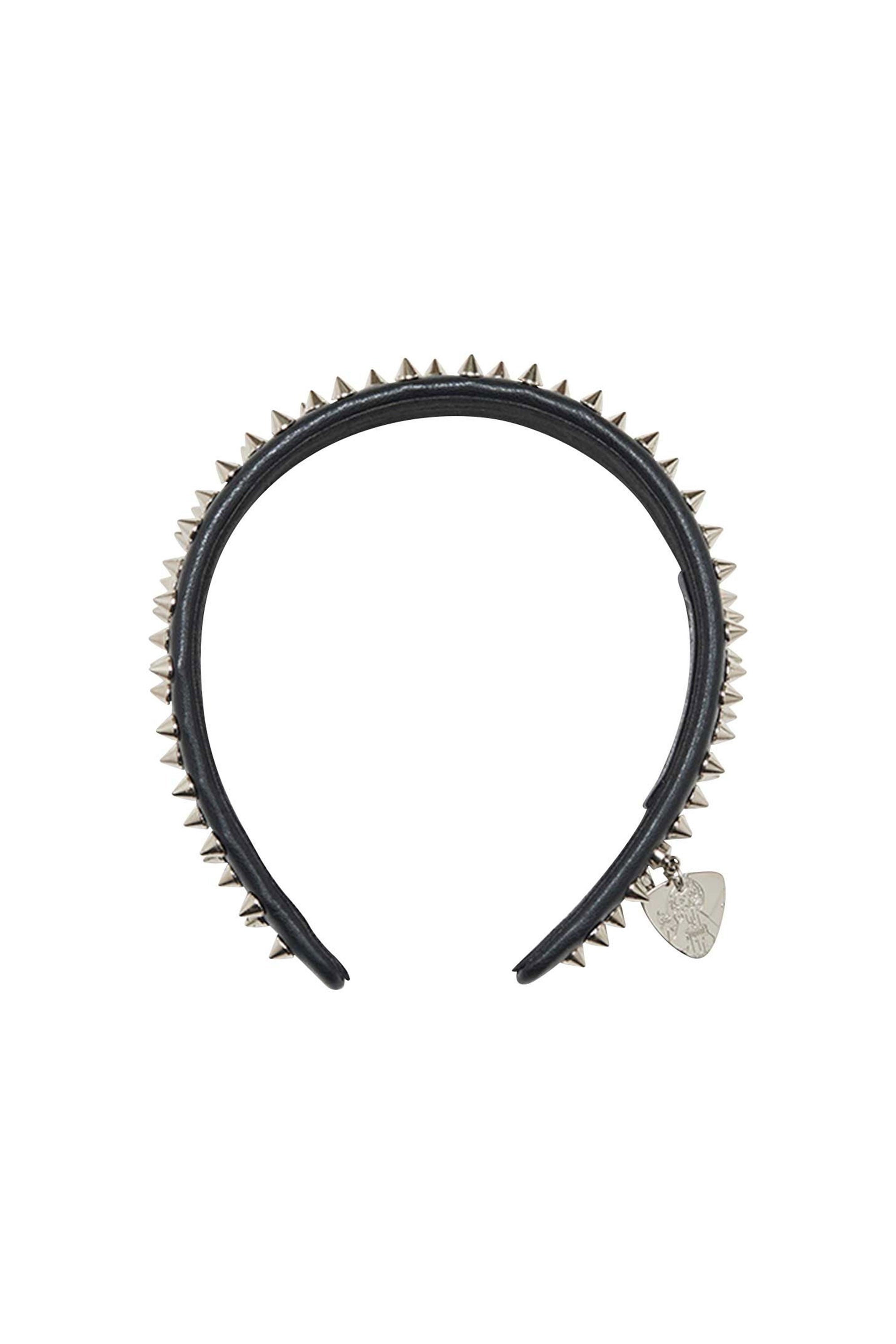 The SPIKE STUDDED HEADBAND BLACK available online with global shipping, and in PAM Stores Melbourne and Sydney.