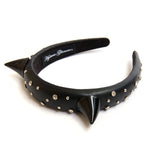 The EVIL LEATHER HEADBAND available online with global shipping, and in PAM Stores Melbourne and Sydney.