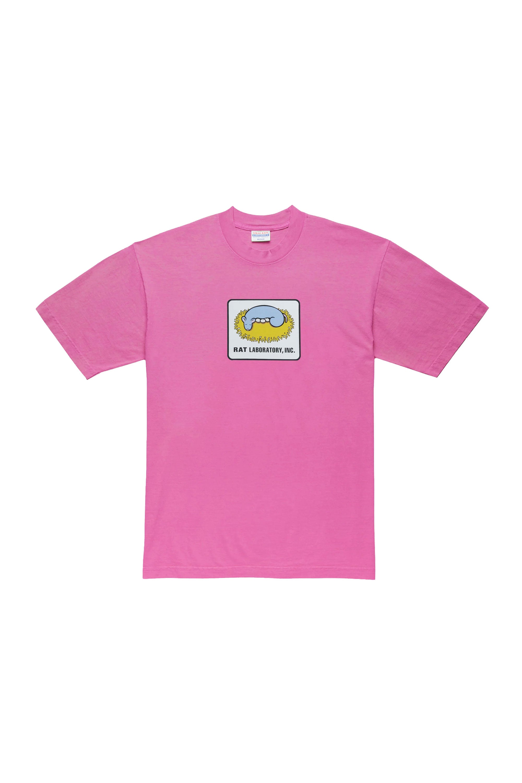 The STRAY RATS - SUPER STRAY RATS TEE PINK available online with global shipping, and in PAM Stores Melbourne and Sydney.