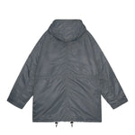 The SYNTH FUR HOOD ZIP COAT available online with global shipping, and in PAM Stores Melbourne and Sydney.