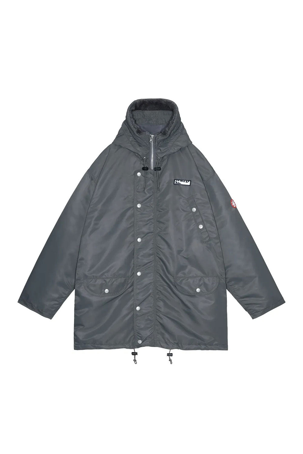 The SYNTH FUR HOOD ZIP COAT available online with global shipping, and in PAM Stores Melbourne and Sydney.