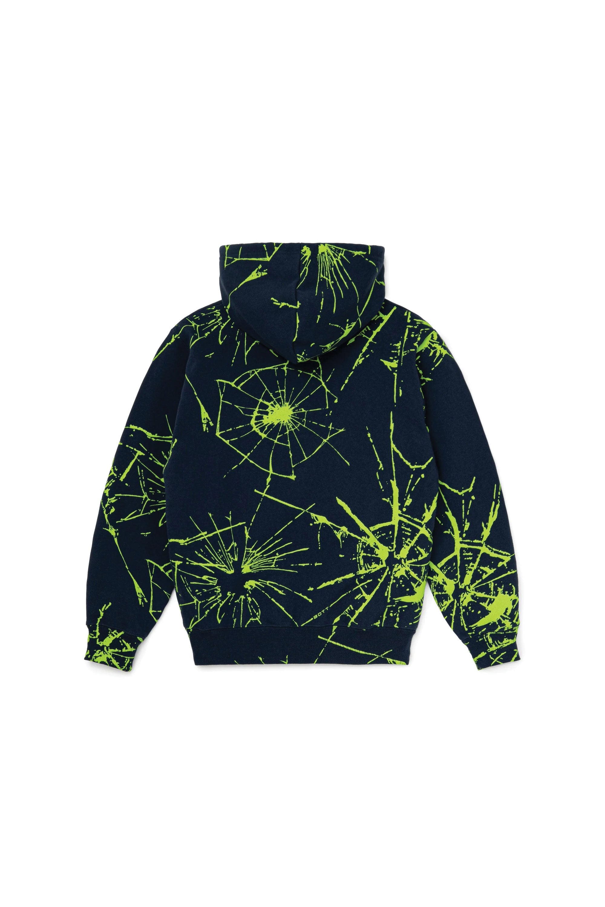The Shattered Zip Hoodie Navy available online with global shipping, and in PAM Stores Melbourne and Sydney.