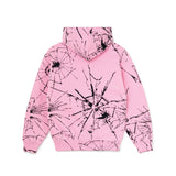 The Shattered Zip Hoodie Pink available online with global shipping, and in PAM Stores Melbourne and Sydney.