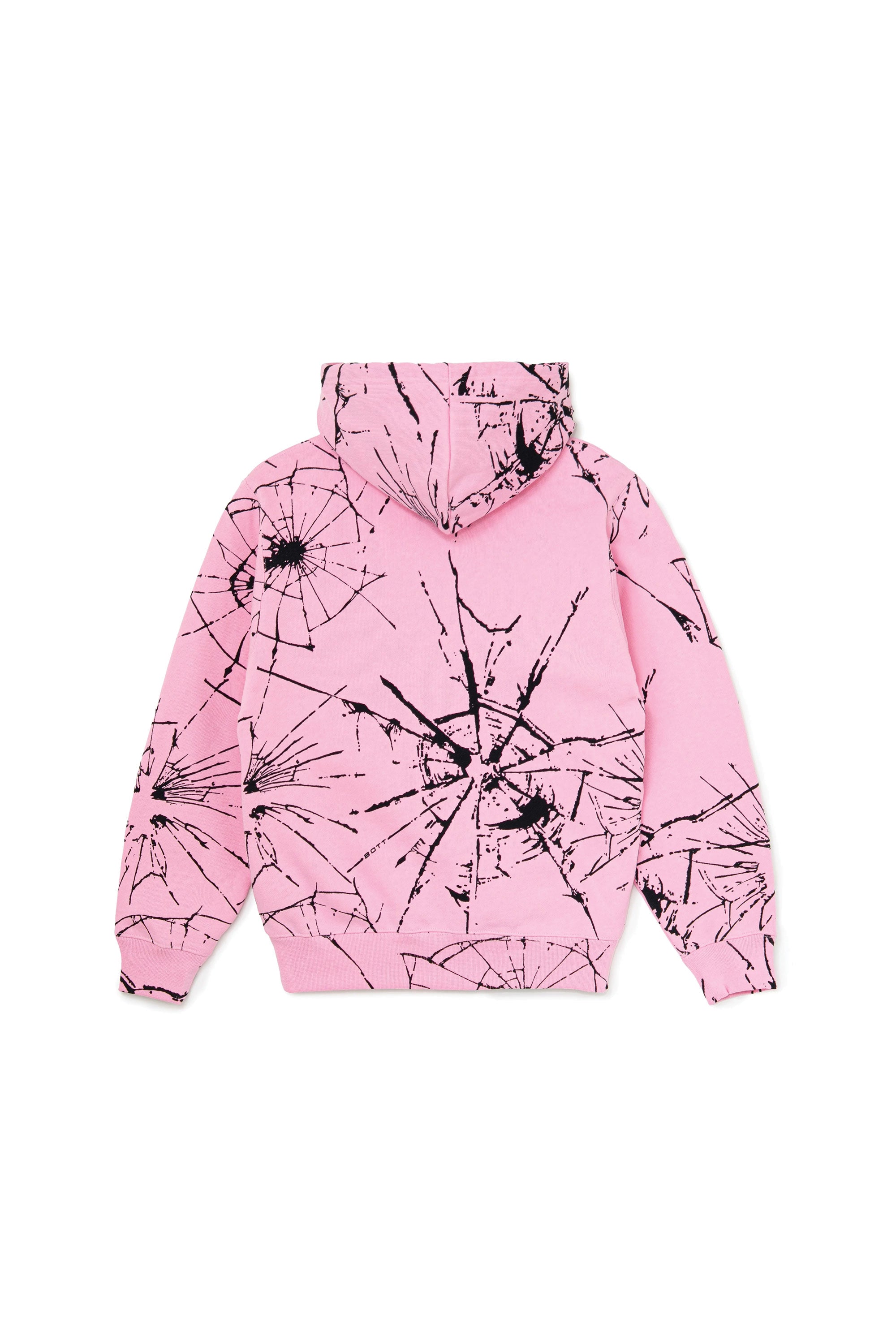 The Shattered Zip Hoodie Pink available online with global shipping, and in PAM Stores Melbourne and Sydney.