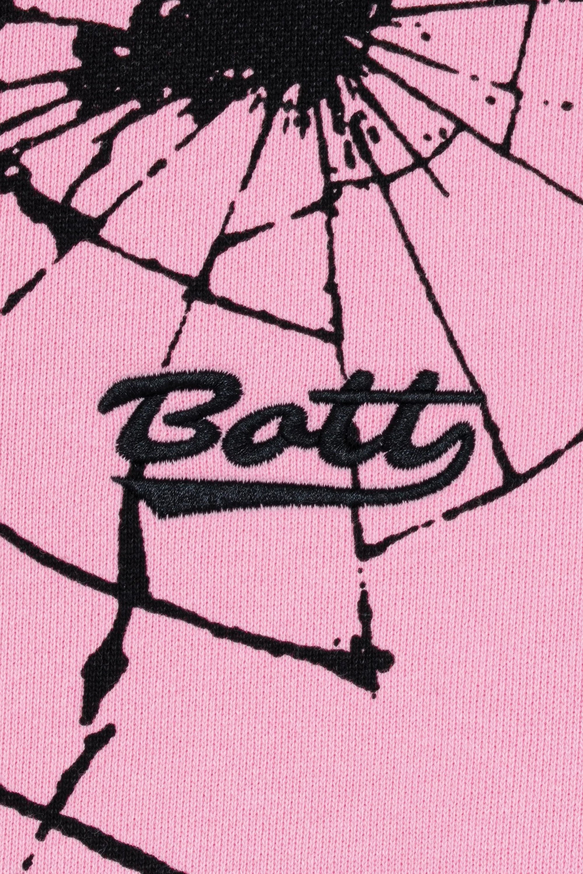 The Shattered Zip Hoodie Pink available online with global shipping, and in PAM Stores Melbourne and Sydney.