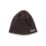 B Logo Skull Cap Beanie Brown