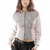 The ECKHAUS LATTA - SNATCHED HOODIE POWDER available online with global shipping, and in PAM Stores Melbourne and Sydney.