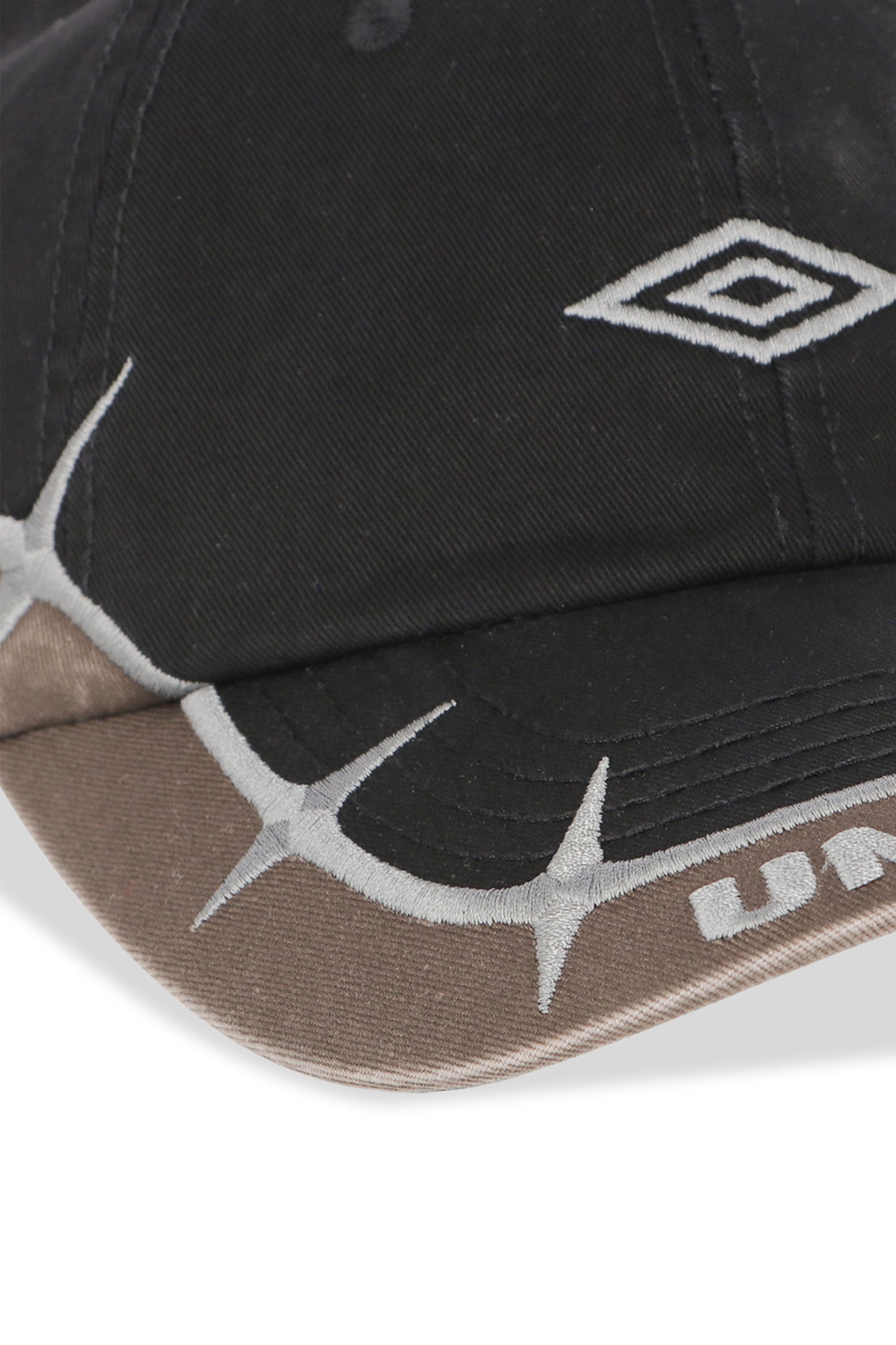 The SS26 Spikes Cap Black Anthracite available online with global shipping, and in PAM Stores Melbourne and Sydney.