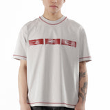 The Sticks Stitch Organic T Shirt Light Grey available online with global shipping, and in PAM Stores Melbourne and Sydney.