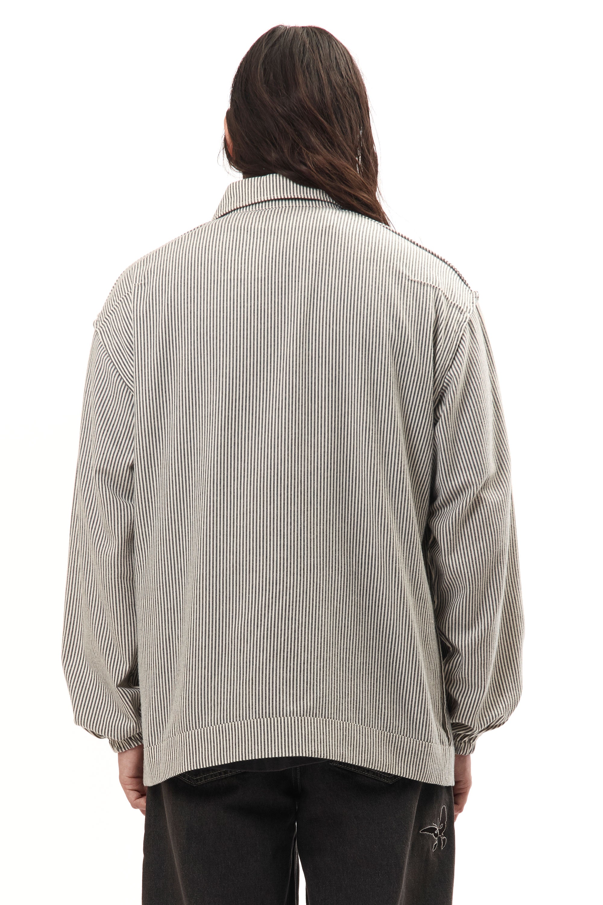 The HAND-STENCILED NIGHTSHIRT STRIPE available online with global shipping, and in PAM Stores Melbourne and Sydney.