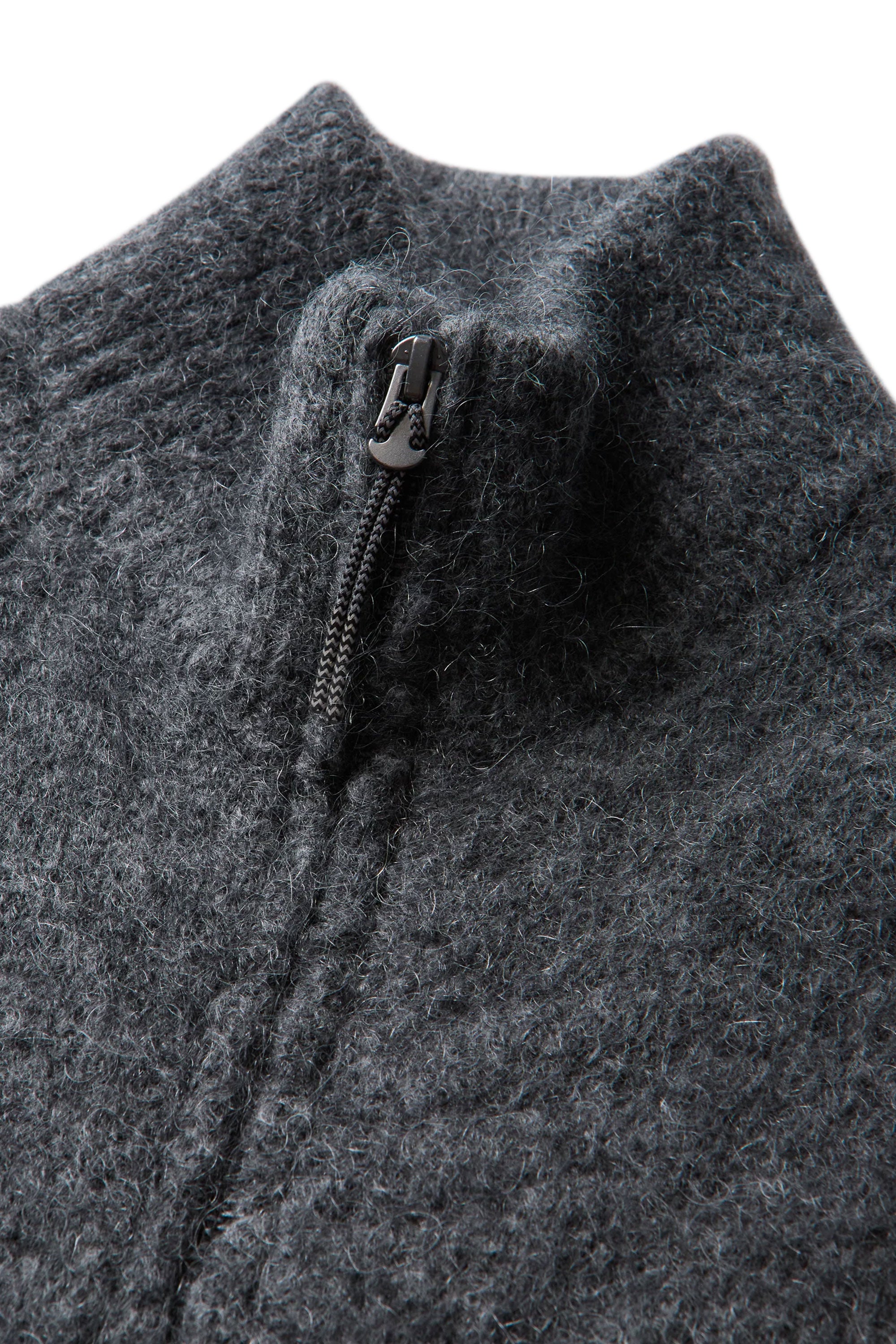 The Tasna Mohair Zip Up Sweater Grey available online with global shipping, and in PAM Stores Melbourne and Sydney.