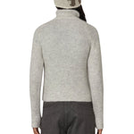 The Tasna Mohair Zip Up Sweater Dirty White available online with global shipping, and in PAM Stores Melbourne and Sydney.