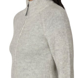The Tasna Mohair Zip Up Sweater Dirty White available online with global shipping, and in PAM Stores Melbourne and Sydney.