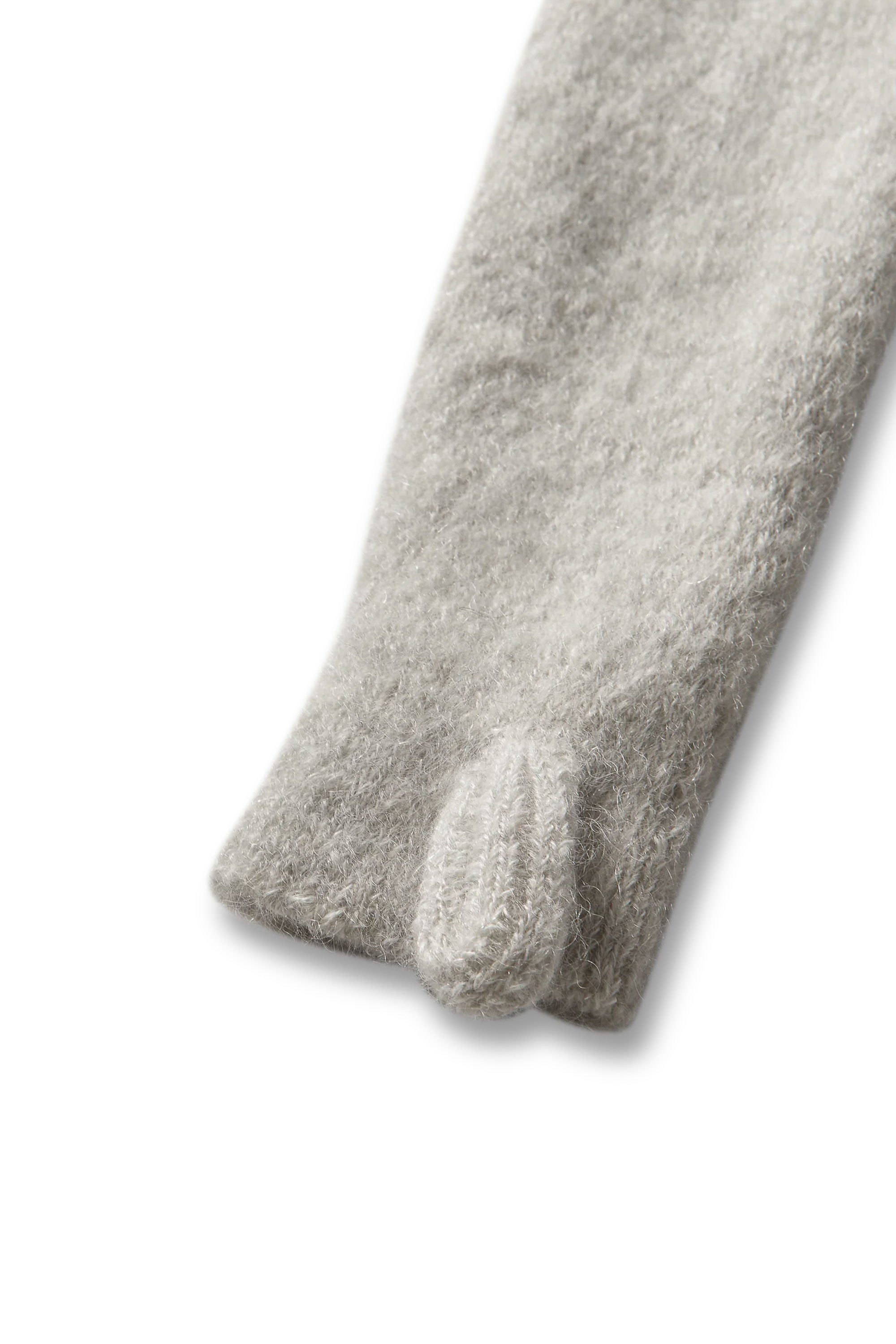 The Tasna Mohair Zip Up Sweater Dirty White available online with global shipping, and in PAM Stores Melbourne and Sydney.