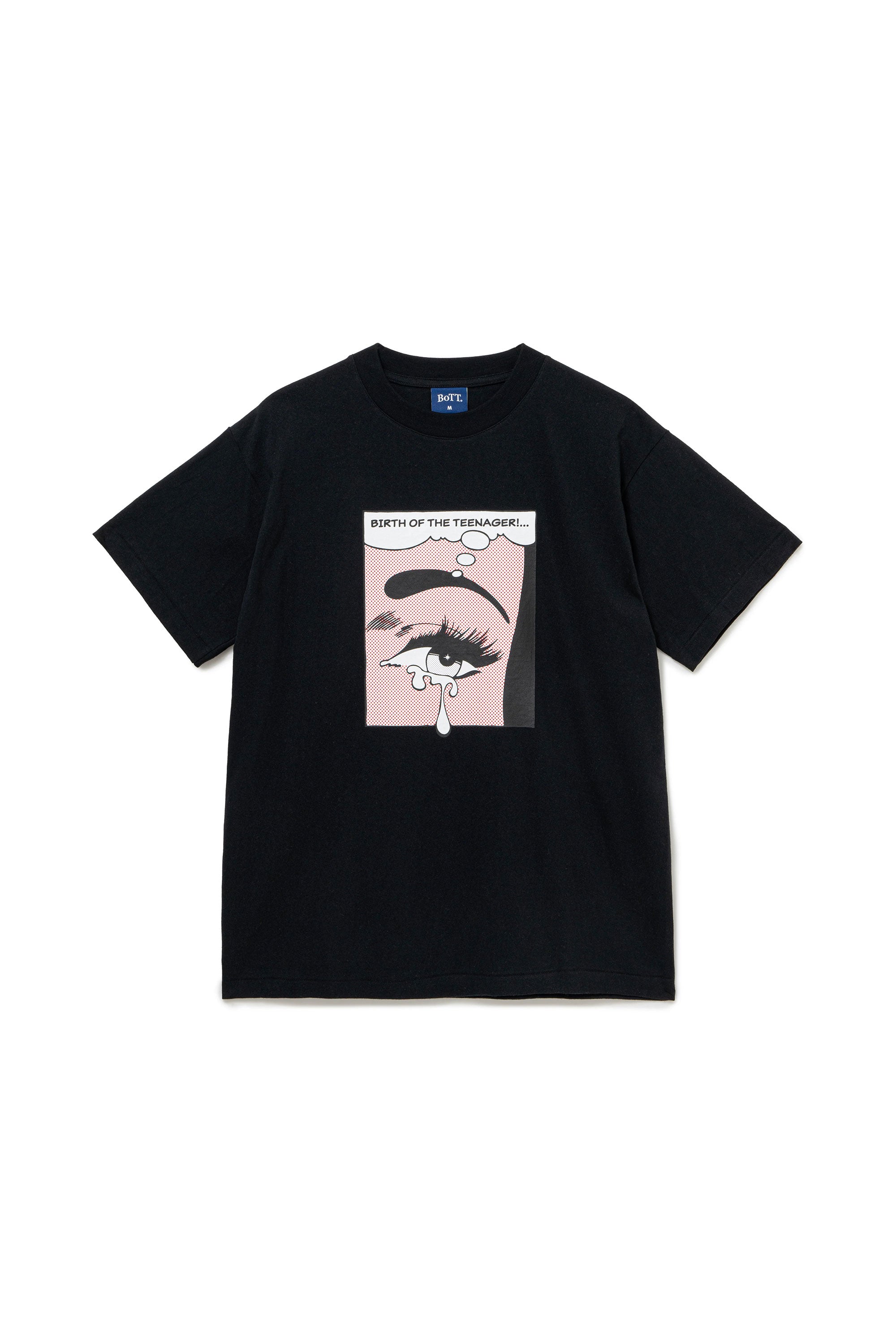 The Tears Tee Black available online with global shipping, and in PAM Stores Melbourne and Sydney.